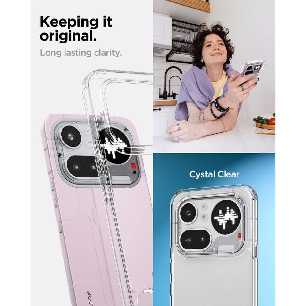 Spigen Ultra Hybrid - θήκη για Nothing Phone (4a) Pro - Διάφανο - Image 6