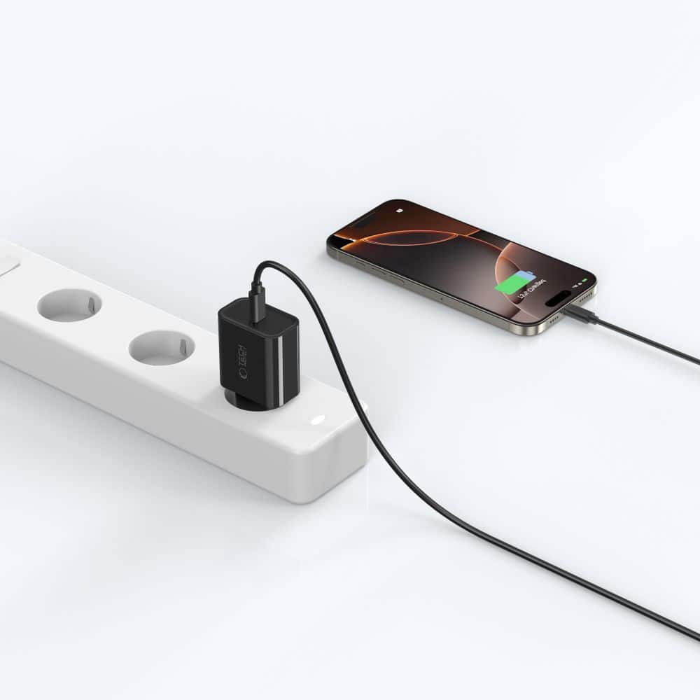 TECH-PROTECT NC20W ΦΟΡΤΙΣΤΗΣ ΔΙΚΤΥΟΥ 1 ΘΥΡΑΣ PD 20W ΜΑΥΡΟΣ - Image 6