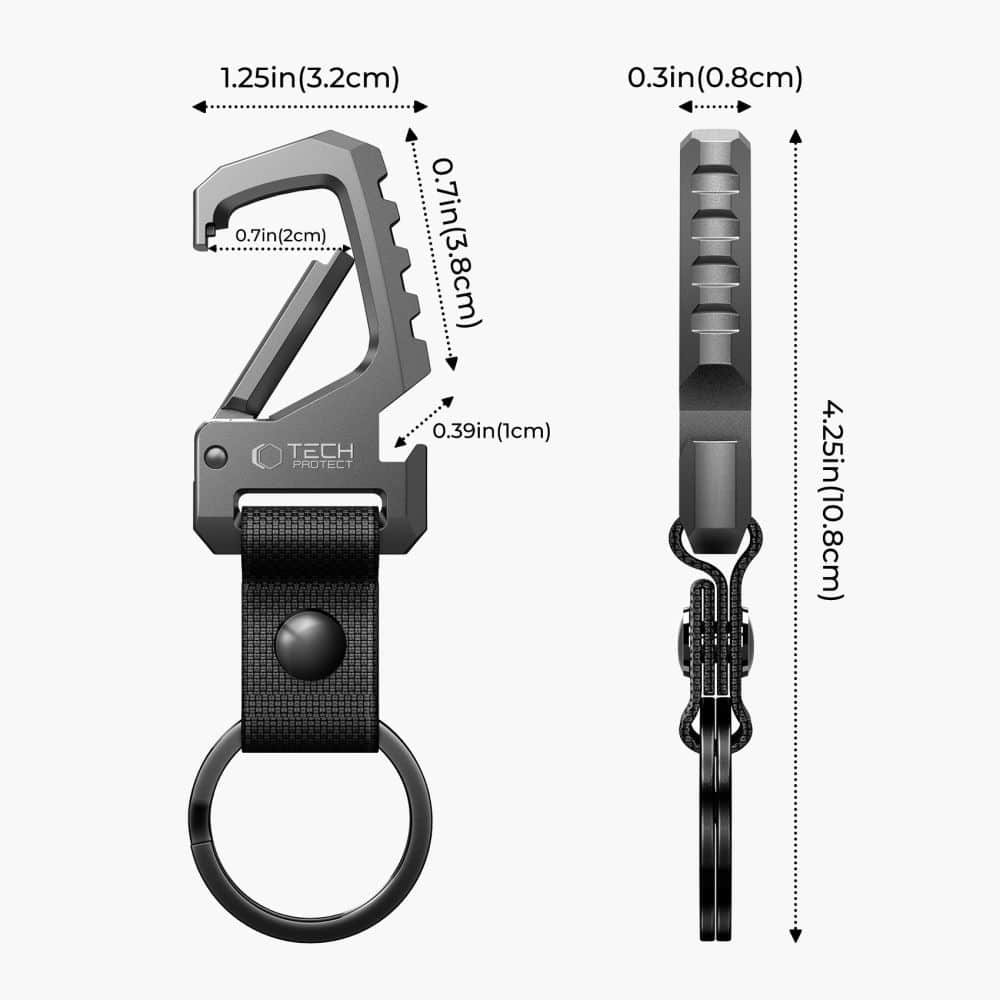ΜΠΡΕΛΟΚ ΜΕ ΚΑΡΑΜΠΙΝΕΡ TECH-PROTECT SLIDELOCK, ΜΕΤΑΛΛΙΚΟ - Image 7
