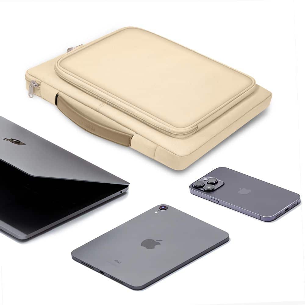 Tech-Protect Τσάντα Laptop 15-16" Desert Μπεζ - Image 6