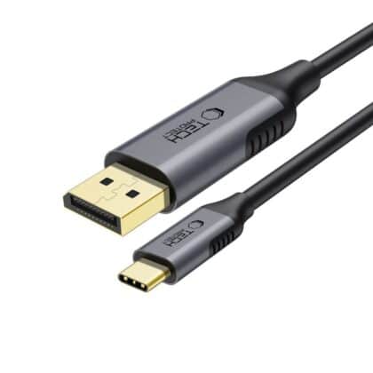 ΚΑΛΩΔΙΟ TECH-PROTECT ULTRABOOST TYPE-C ΣΕ DISPLAYPORT 1.4 8K 60HZ 180CM ΜΑΥΡΟ