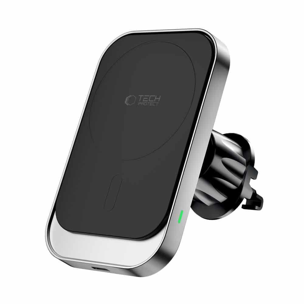 TECH-PROTECT MM15W-V9 ΜΑΓΝΗΤΙΚΗ ΑΣΦΑΛΕΙΑ MAGSAFE ΓΙΑ ΤΑΜΠΛΟ & ΑΕΡΙΣΜΟ ΑΥΤΟΚΙΝΗΤΟΥ ΑΣΥΡΜΑΤΟΣ ΦΟΡΤΙΣΤΗΣ 15W ΜΑΥΡΟΣ - Image 6