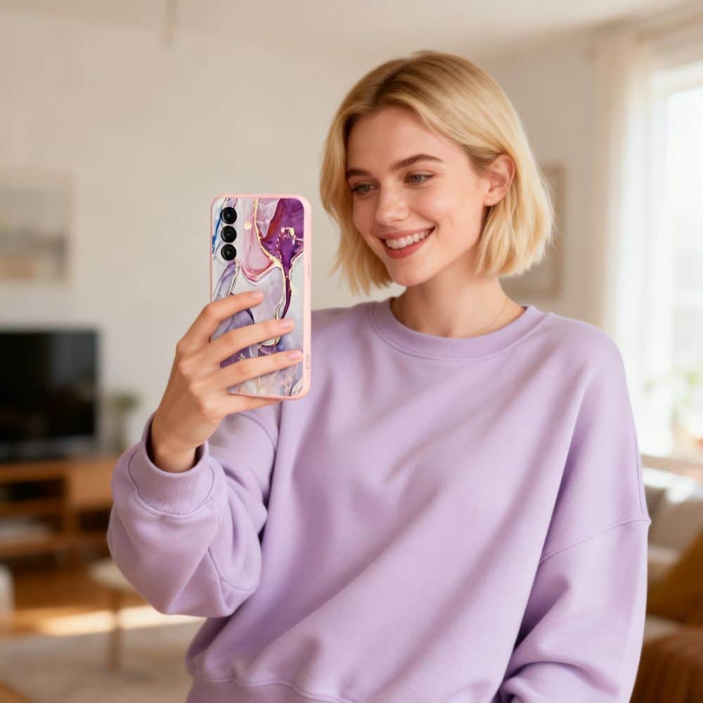 TECH-PROTECT ICON GALAXY A27 5G ΜΑΡΜΑΡΙΝΟ - Image 6
