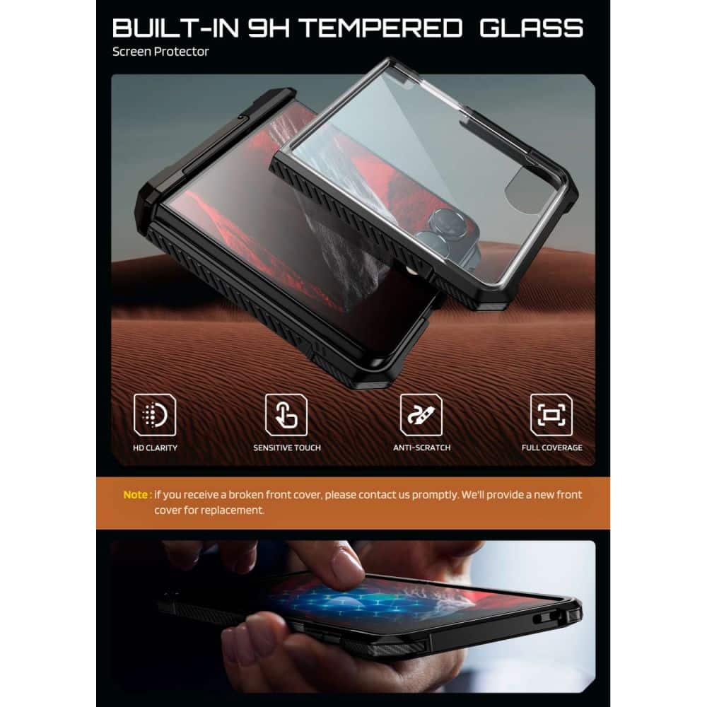 ΘΗΚΗ GALAXY Z FLIP 8 SUPCASE UB GRIP MAGSAFE ΜΑΥΡΗ - Image 6