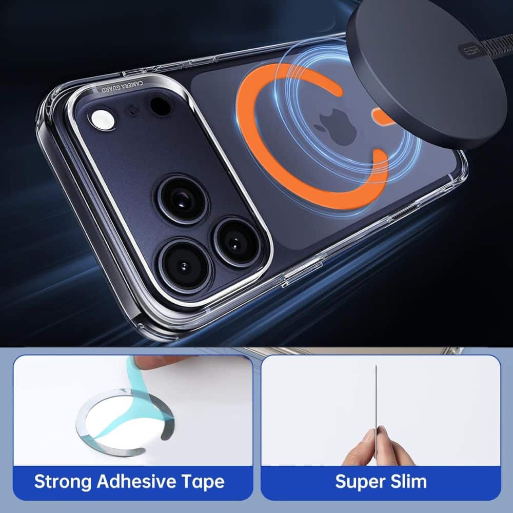 Tech-Protect MMP-200 Μαγνητικός Δακτύλιος Ασφαλείας MagSafe Cosmic Πορτοκαλί - Image 7