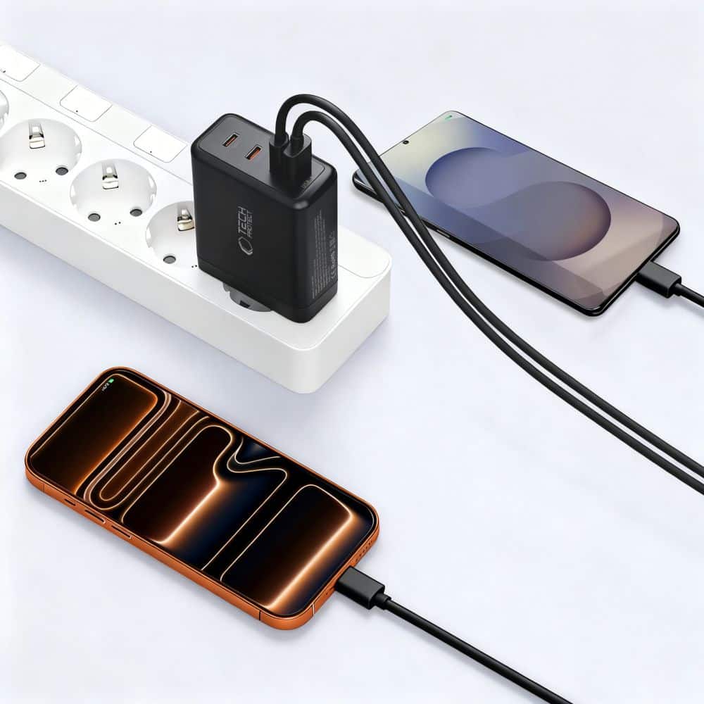 TECH-PROTECT NC120W-GAN ΦΟΡΤΙΣΤΗΣ 4 ΘΥΡΩΝ PD 120W / QC3.0 ΜΑΥΡΟΣ - Image 7