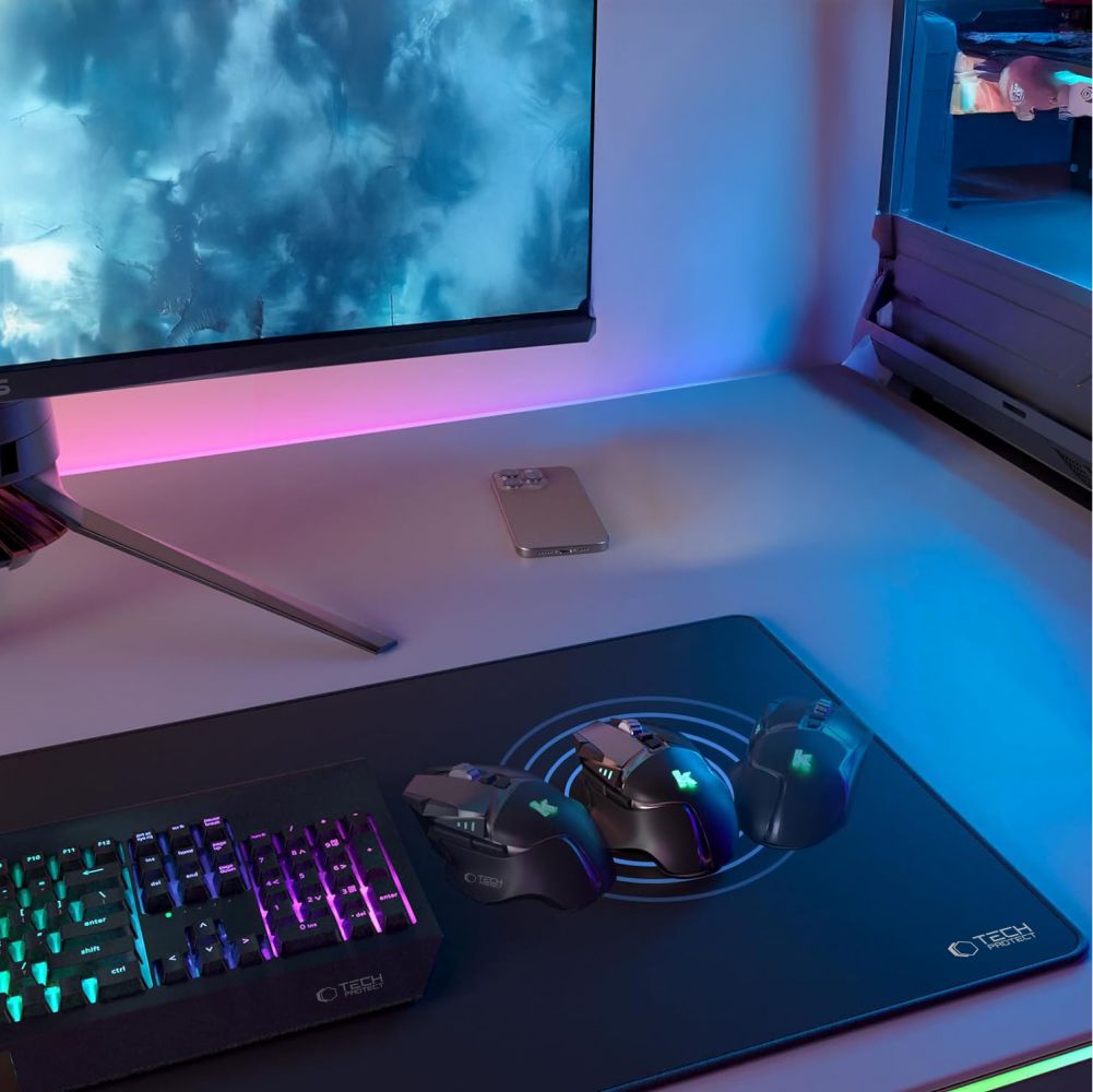 TECH-PROTECT A100 MOUSEPAD PADE 100 x 50CM ΜΑΥΡΟ - Image 7