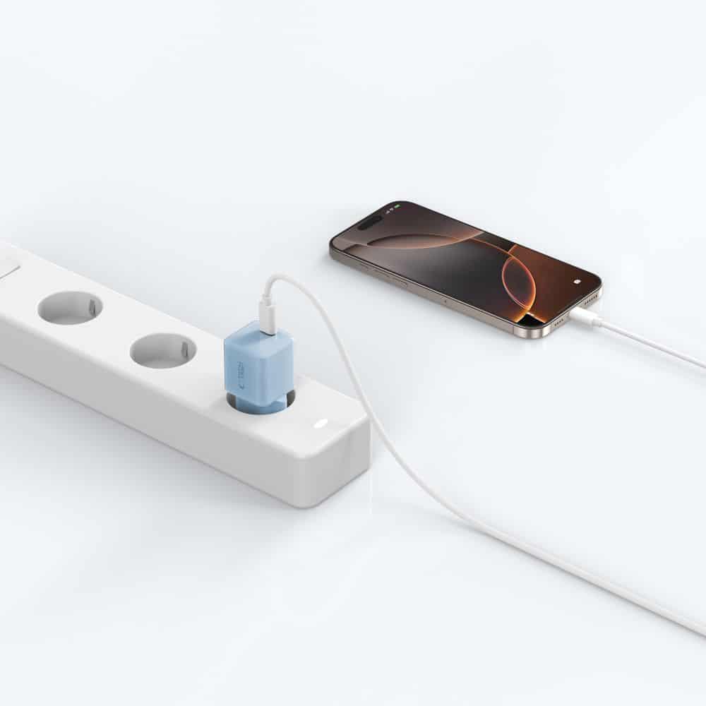 TECH-PROTECT NCM25 ΦΟΡΤΙΣΤΗΣ ΔΙΚΤΥΟΥ 1 ΘΥΡΑΣ PD 25W ΜΩΡΟ ΜΠΛΕ - Image 7