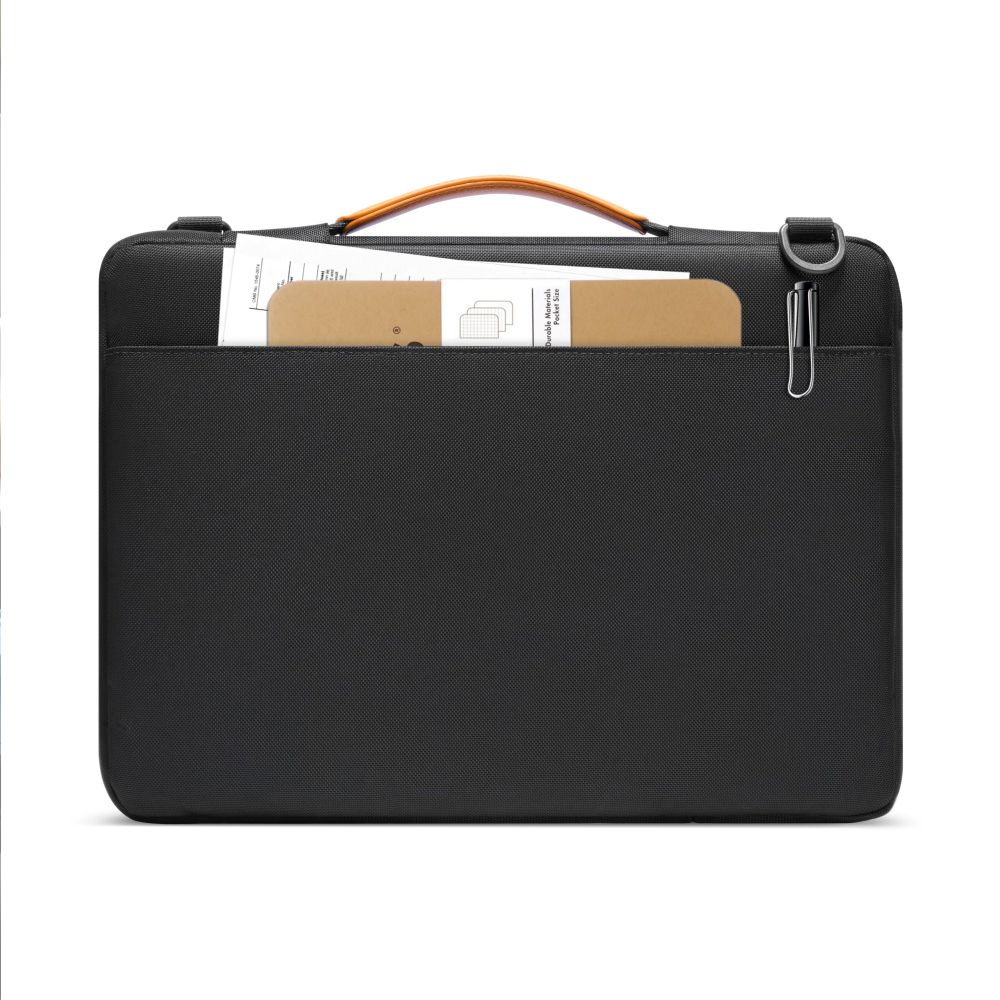 Τσάντα Tech-Protect Defender για Laptop 13-14 Μαύρη/Πορτοκαλί - Image 7