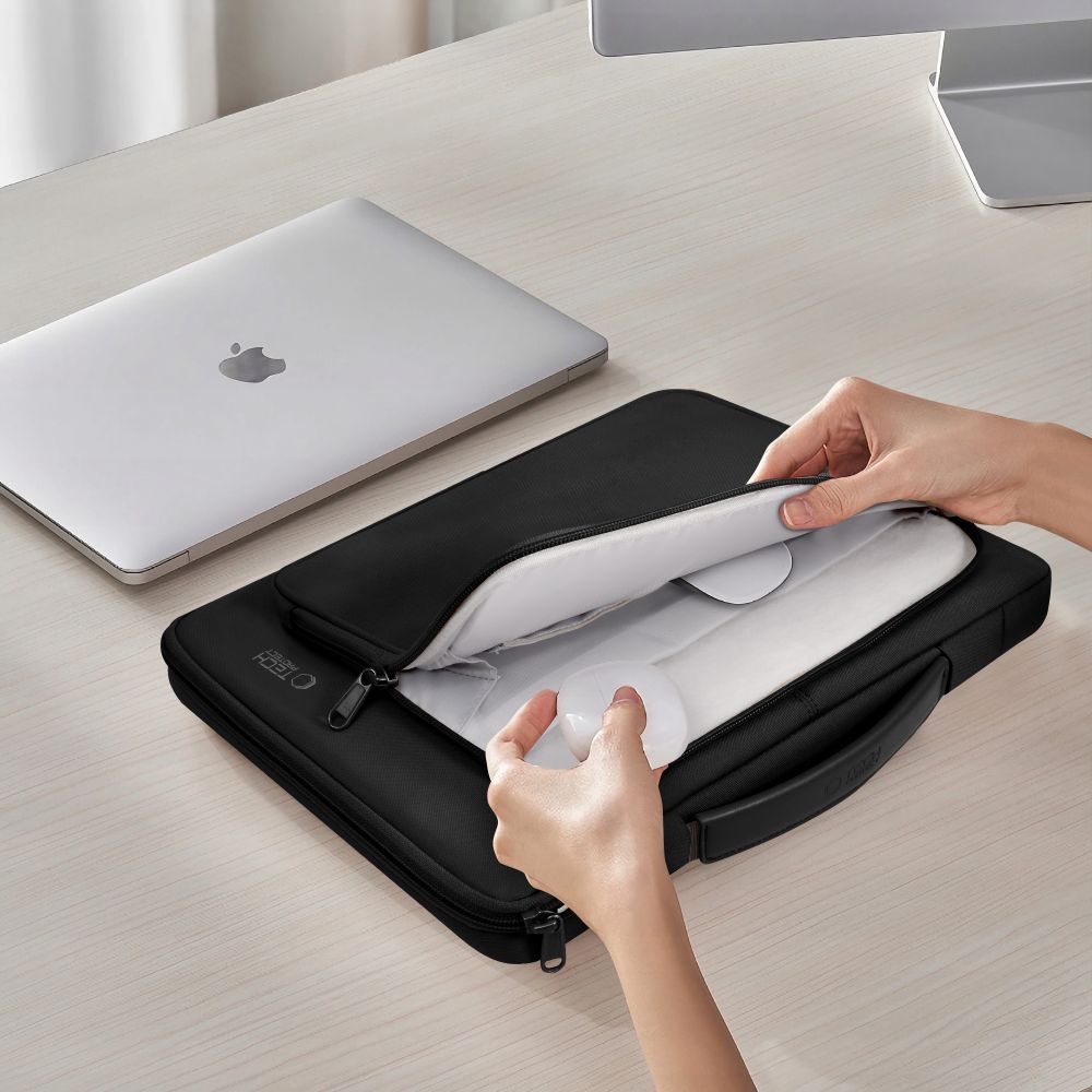 TECH-PROTECT ΒΑΣΙΚΗ ΤΣΑΝΤΑ LAPTOP 15-16 ΜΑΥΡΗ - Image 7