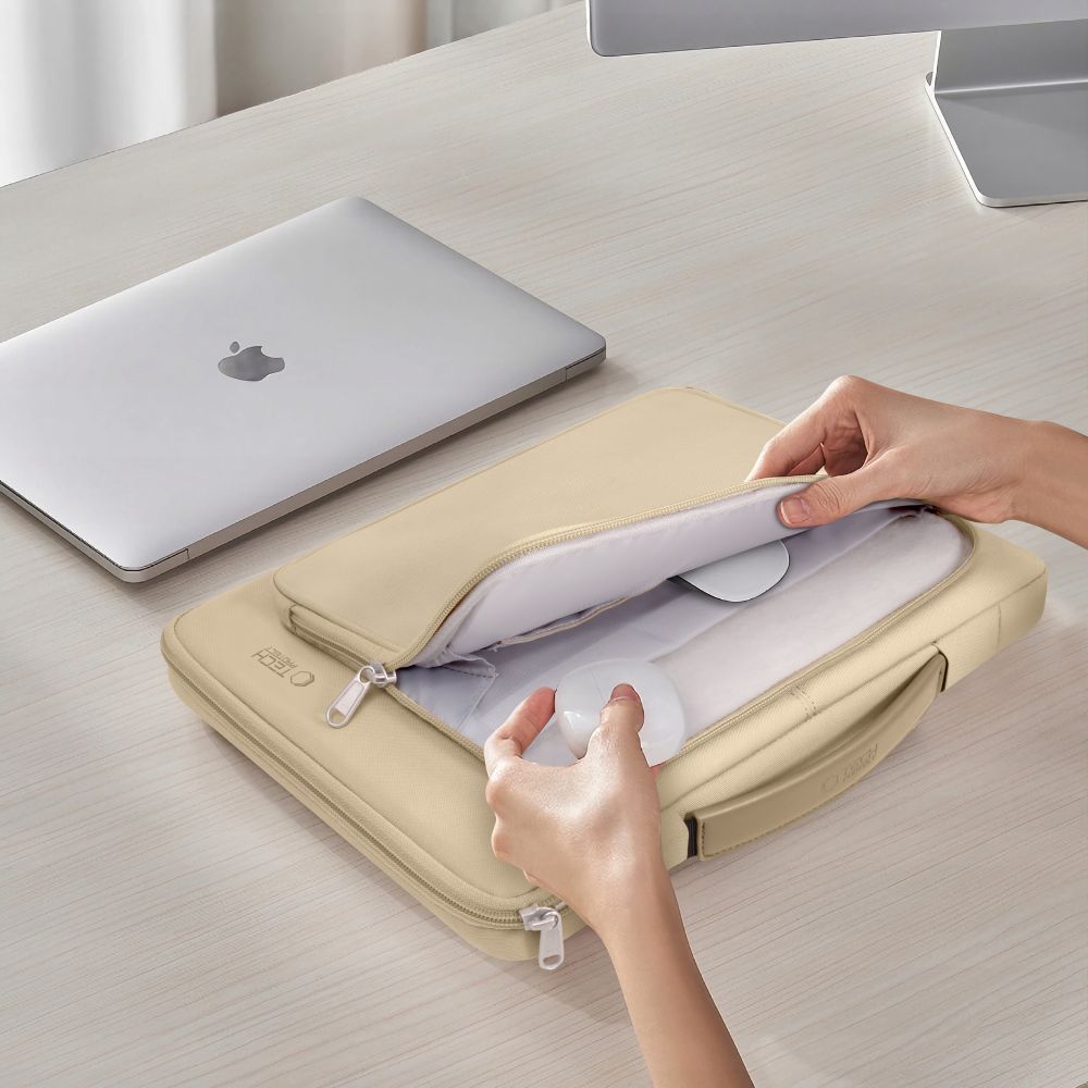 Tech-Protect Τσάντα Laptop 15-16" Desert Μπεζ - Image 7