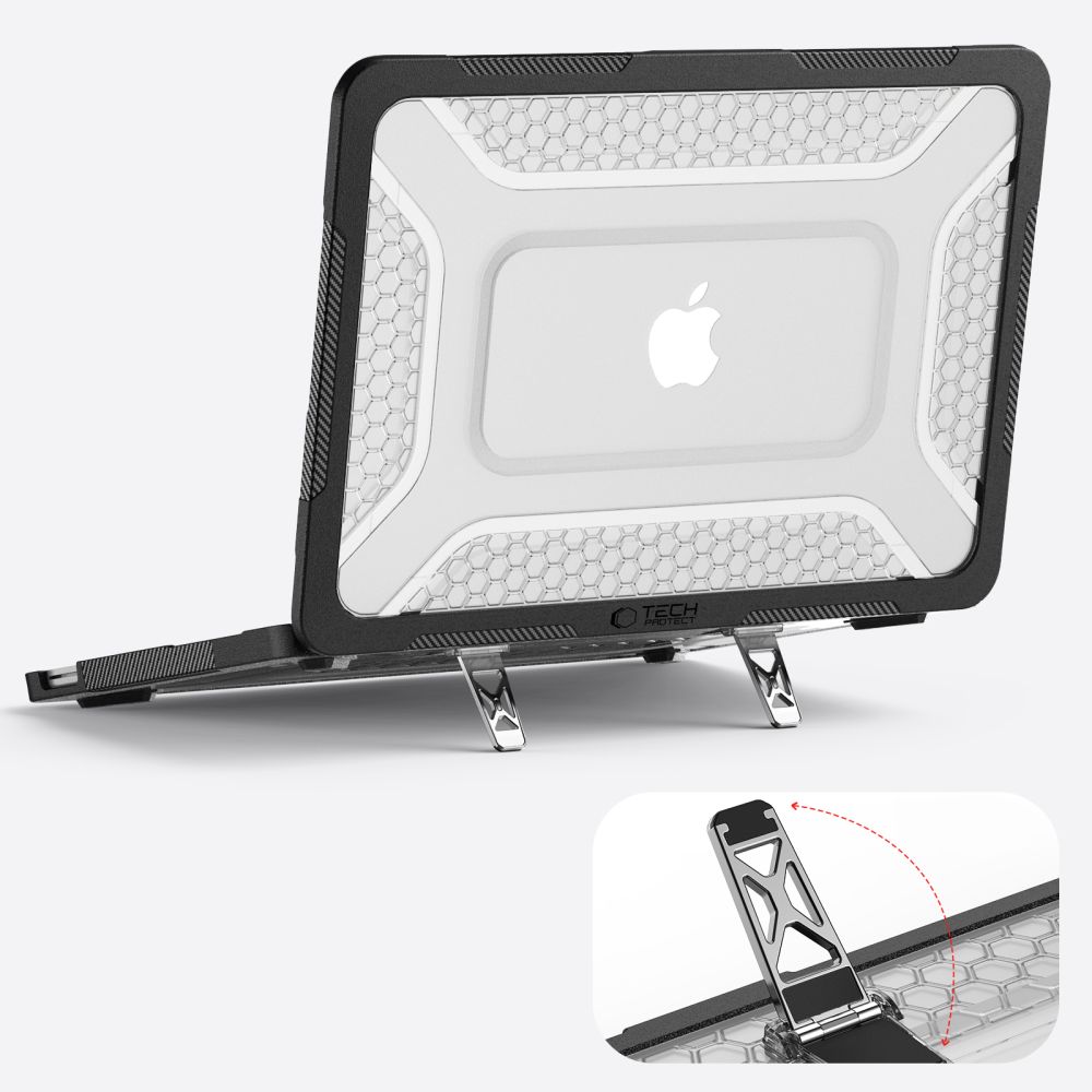 TECH-PROTECT KEVLAR PRO MACBOOK NEO 13 2026 ΜΑΤ ΜΑΥΡΟ/ΔΙΑΦΑΝΕΣ - Image 7