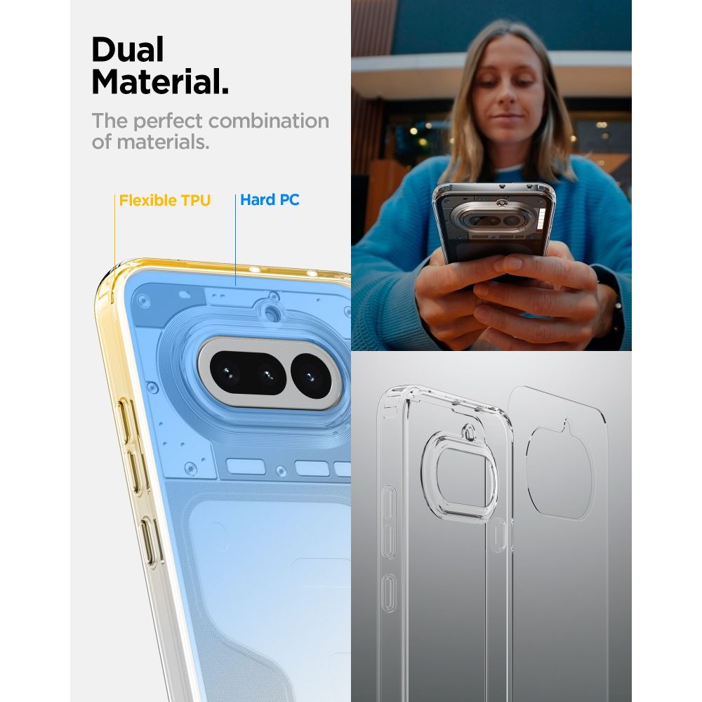 Spigen Ultra Hybrid - θήκη για Nothing Phone (4a) - Διάφανο - Image 7