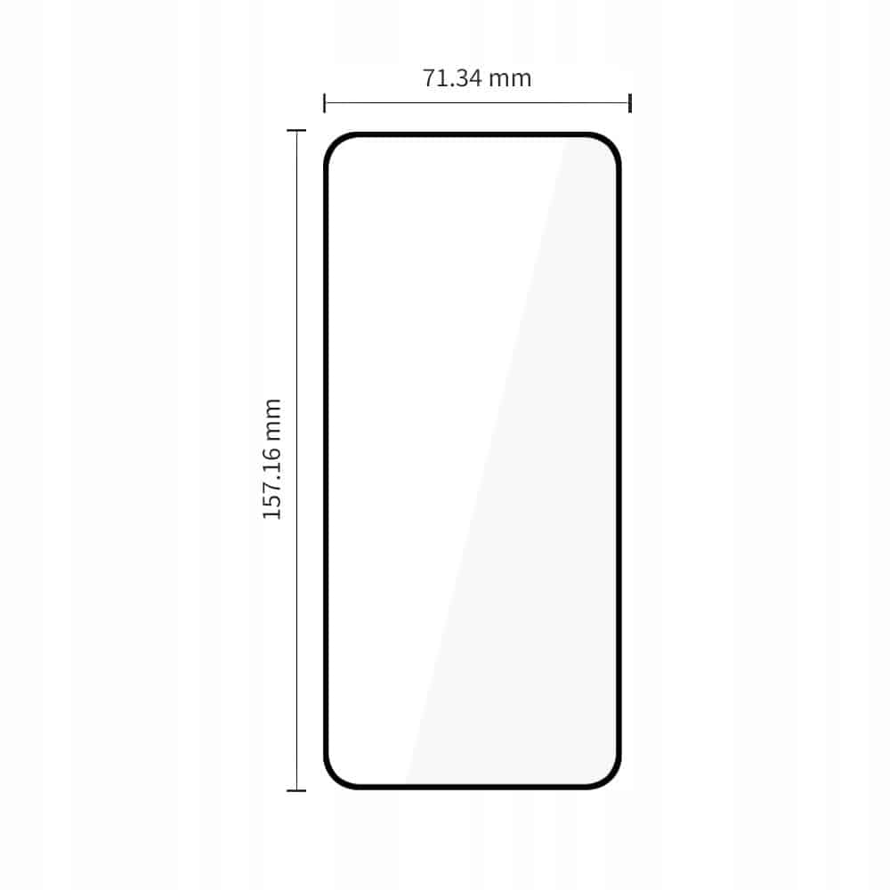 Σκληρυμένο γυαλί TECH-PROTECT GLASS FIT+ Συσκευασία 2 τεμαχίων MOTOROLA EDGE 70 5G Μαύρο - Image 2