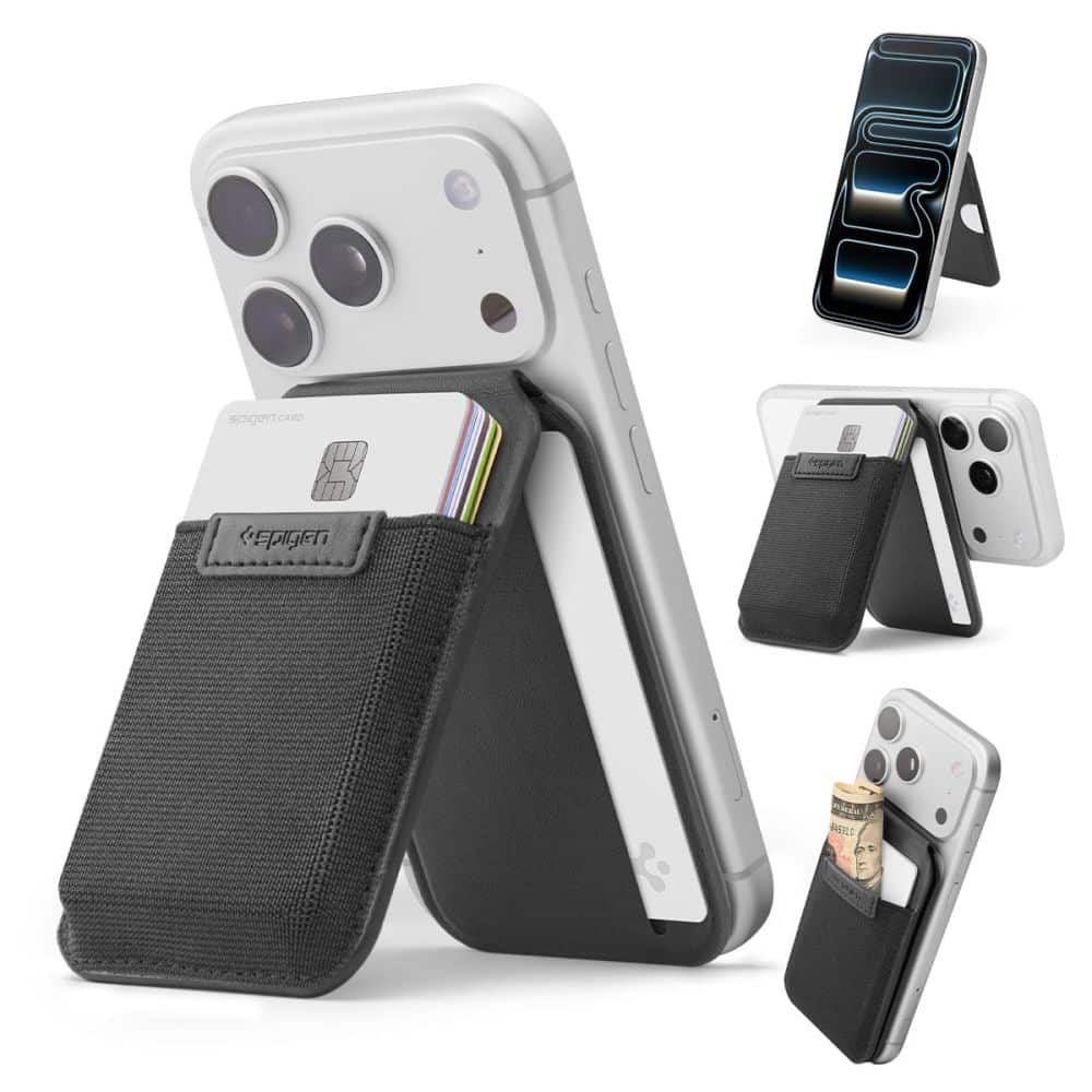 SPIGEN S314-4 Πορτοφόλι Τρίποδου Λεπτό, Πτυσσόμενο, Μαύρο - Image 7