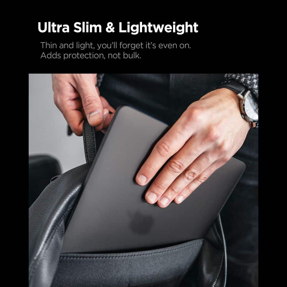 SPIGEN AIRSKIN MACBOOK PRO 16 M1-M5 / M5 PRO / M5 PRO MAX 2021-2026 ΜΑΥΡΟ ΣΕ ΠΑΓΩΤΟ - Image 6