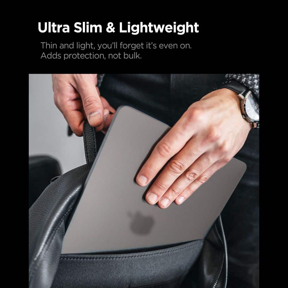 SPIGEN AIRSKIN MACBOOK PRO 14 M1-M5 PRO / M5 PRO MAX 2021-2026 ΜΑΥΡΟ ΣΕ ΠΑΓΩΤΟ - Image 7