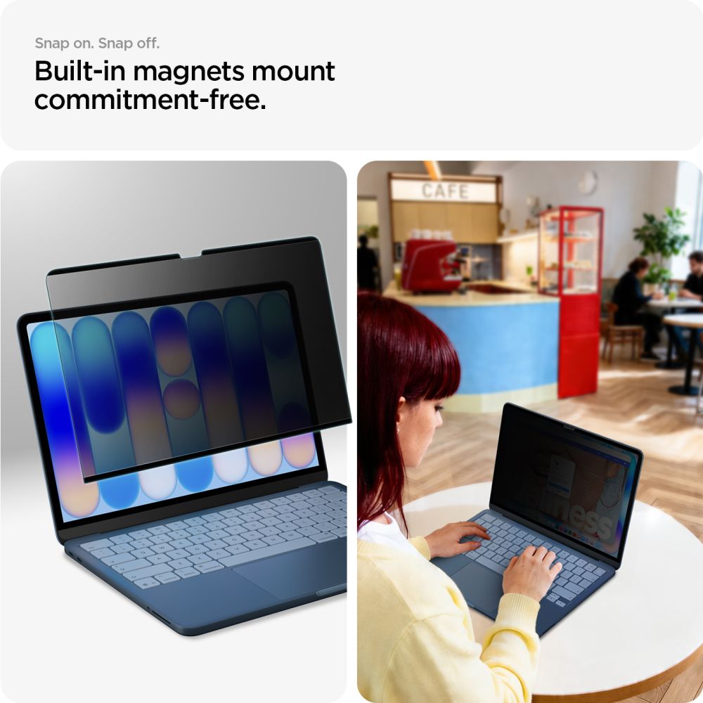SPIGEN SAFE VIEW ΜΕΜΒΡΑΝΗ ΠΡΟΣΤΑΣΙΑΣ ΑΠΟΡΡΗΤΟΥ ΓΙΑ MACBOOK NEO 13 2026 - Image 6