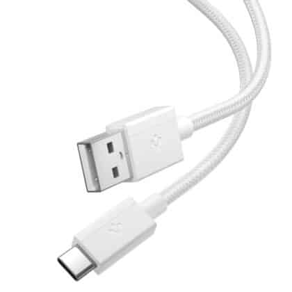 SPIGEN EB6015AC ΒΑΣΙΚΟ ΚΑΛΩΔΙΟ ΤΥΠΟΥ-C 60W 150CM ΛΕΥΚΟ