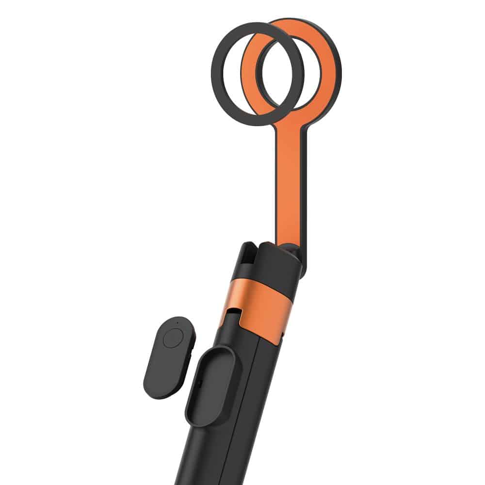 Τρίποδο Selfie Stick με Bluetooth TECH-PROTECT L10S MAGSAFE, Μαύρο/Πορτοκαλί - Image 8