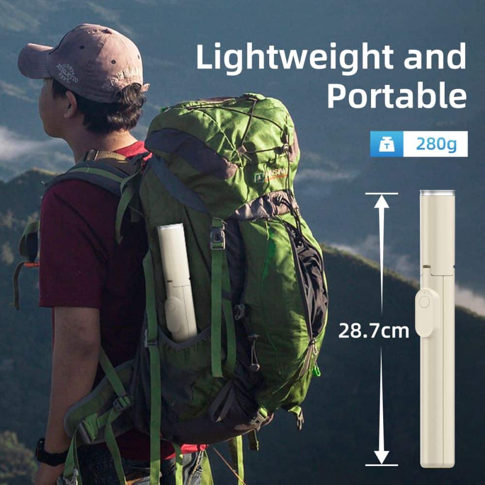 TECH-PROTECT L09S ΤΡΙΠΟΔΟ SELFIE STICK BLUETOOTH ΜΠΕΖ - Image 8