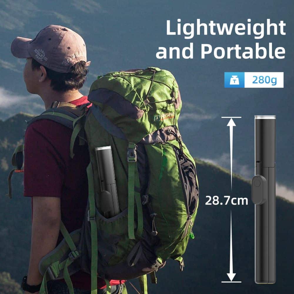 TECH-PROTECT L09S ΤΡΙΠΟΔΟ SELFIE STICK BLUETOOTH ΜΑΥΡΟ - Image 8