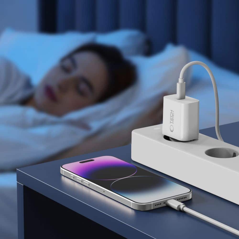 TECH-PROTECT NC20W ΦΟΡΤΙΣΤΗΣ 1 ΘΥΡΑΣ PD20W + ΚΑΛΩΔΙΟ LIGHTNING ΛΕΥΚΟ - Image 11