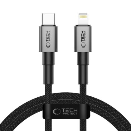 Καλώδιο Tech-Protect Ultraboost DNA Lightning PD 27W/3A 100cm Γκρι