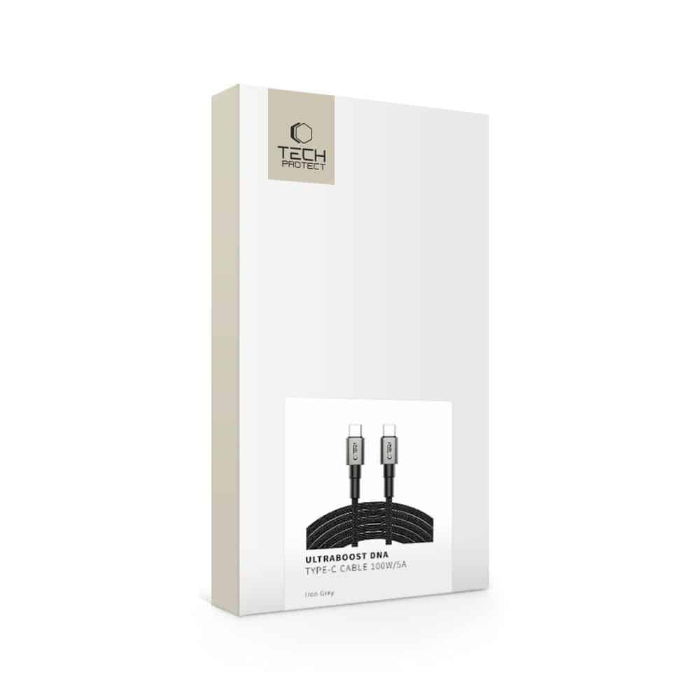 Καλώδιο Tech-Protect Ultraboost DNA Type-C PD 100W/5A 300cm Γκρι - Image 8