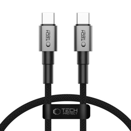 ΚΑΛΩΔΙΟ TECH-PROTECT ULTRABOOST DNA TYPE-C PD100W/5A 50CM ΣΙΔΕΡΕΝΙΟ ΓΚΡΙ