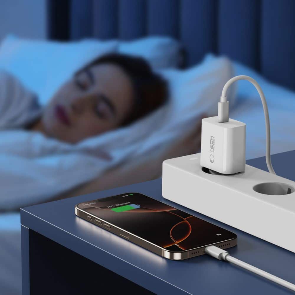 Tech-Protect NC20W Φορτιστής 1 Θύρας PD 20W Λευκός - Image 8