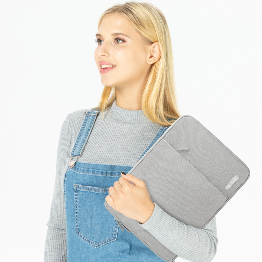 TECH-PROTECT ΘΗΚΗ LAPTOP 13-14 CRAYON ΓΚΡΙ - Image 8