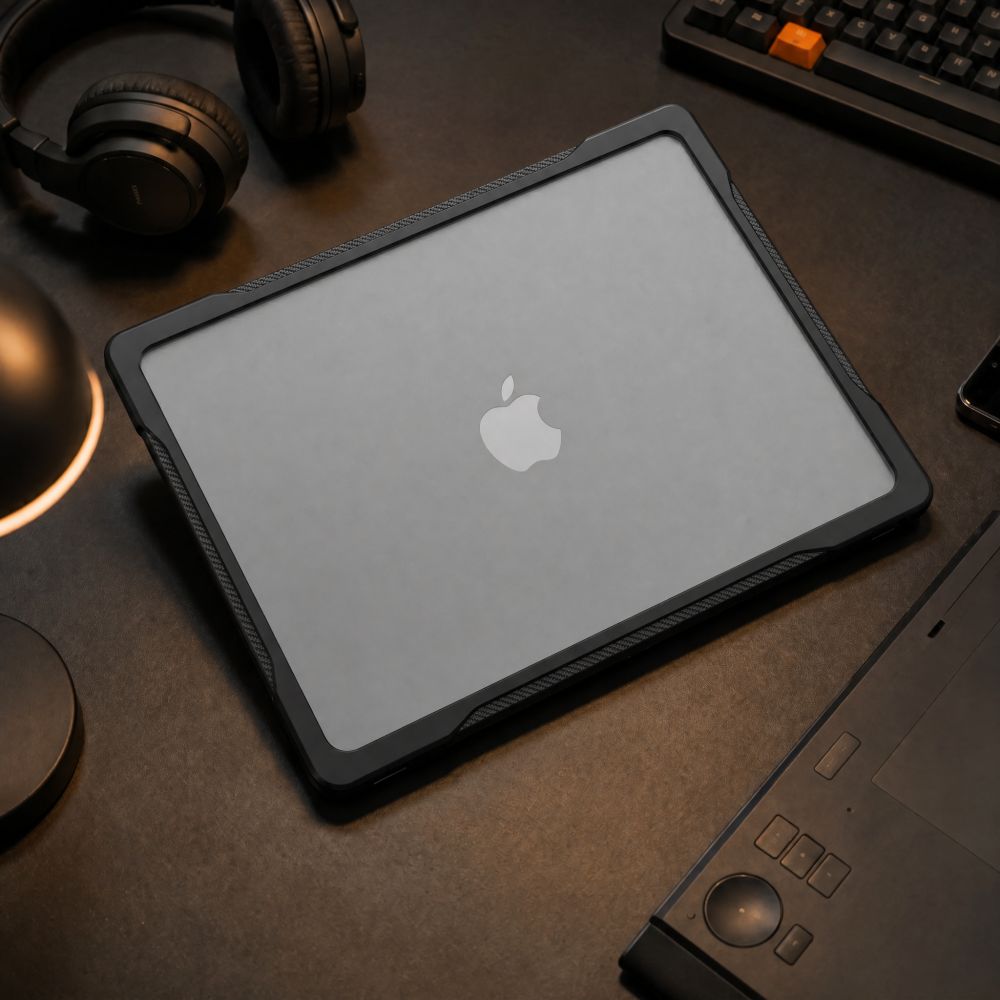 Tech-Protect Velar για MacBook Air 15 M2-M5 (2023-2026) Μαύρο/Ματ Διαφανές - Image 6