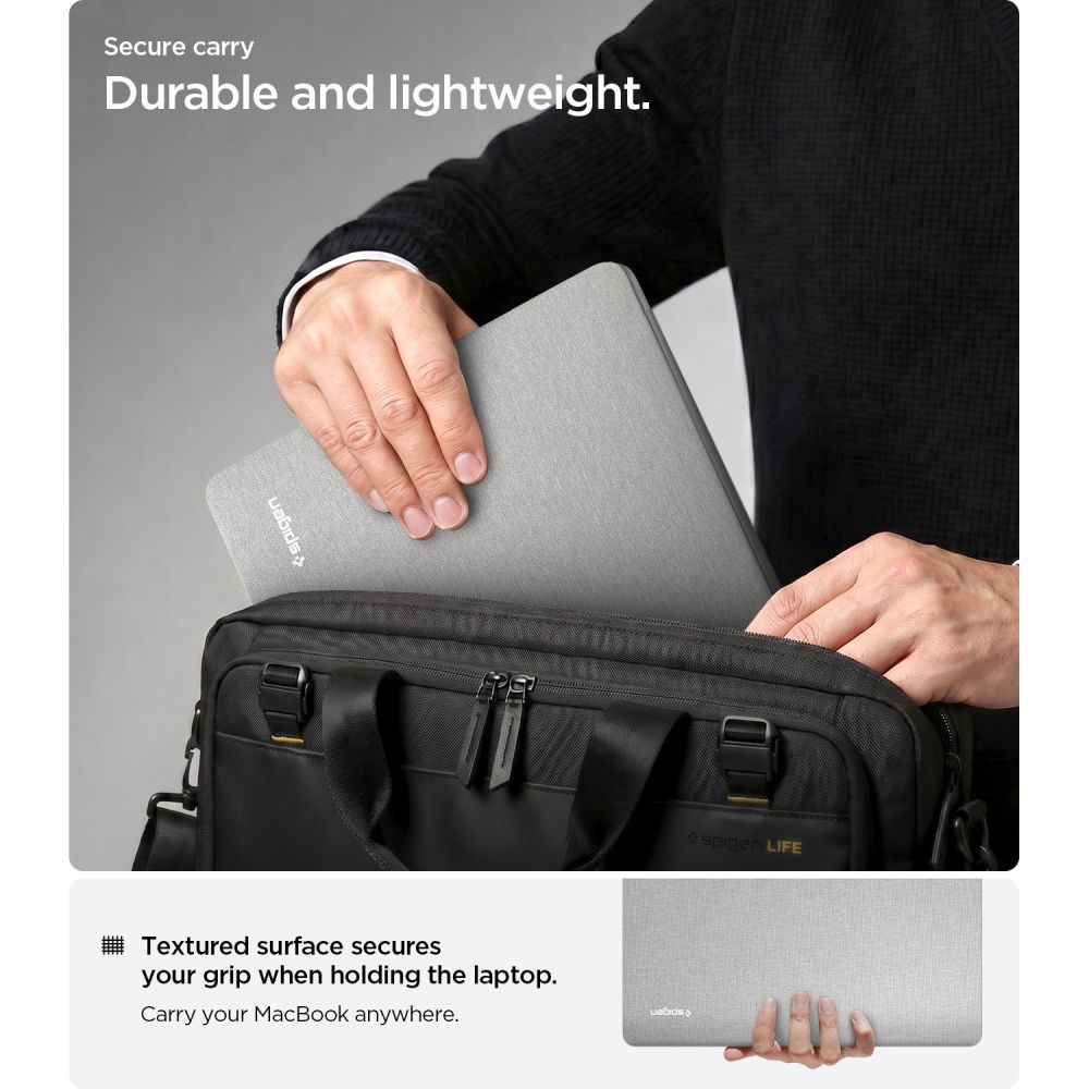 Spigen Urban Fit για MacBook Pro 14 M1-M5 / M5 Pro / M5 Pro Max 2021-2026 - Χρώμα Γκρι - Image 8