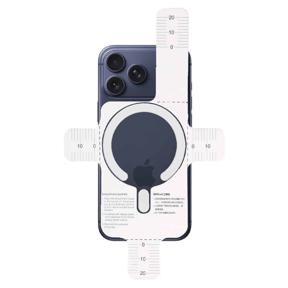 TECH-PROTECT MMP-200 ΜΑΓΝΗΤΙΚΟΣ ΔΑΚΤΥΛΙΟΣ ΑΣΦΑΛΕΙΑΣ MAGSAFE ΛΕΥΚΟΣ - Image 2