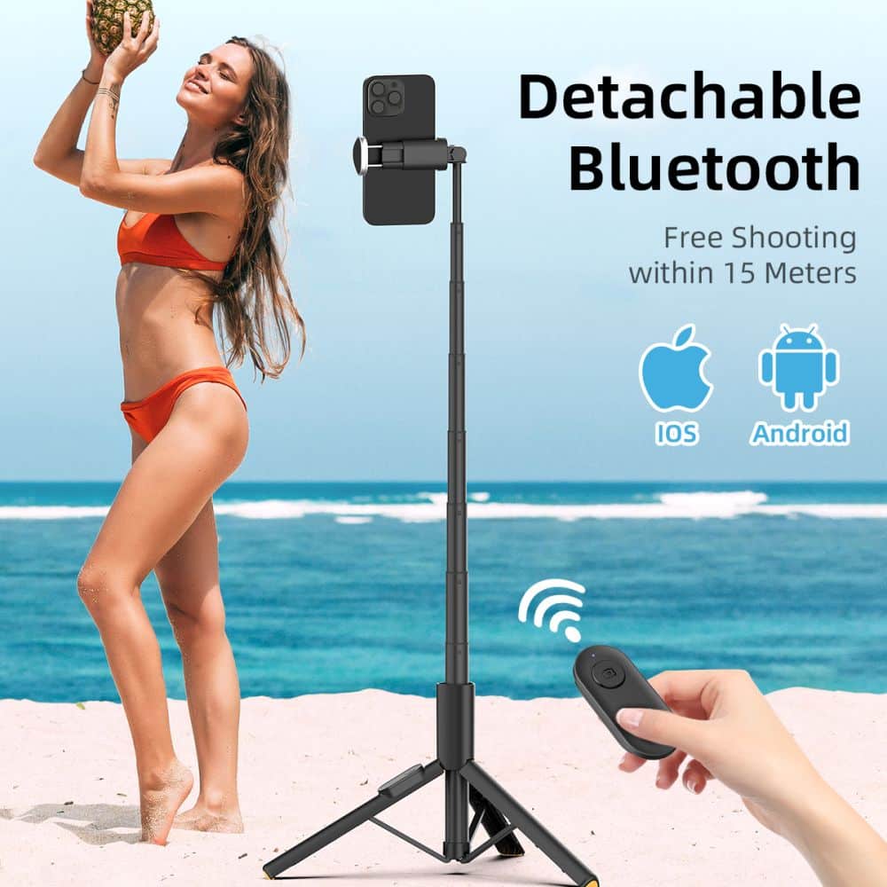 TECH-PROTECT L09S ΤΡΙΠΟΔΟ SELFIE STICK BLUETOOTH ΜΑΥΡΟ - Image 9