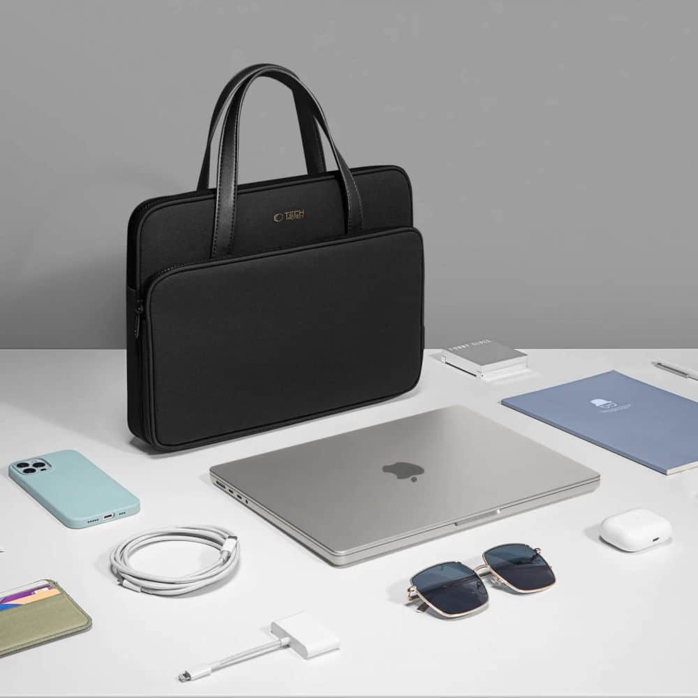Τσάντα μεταφοράς Tech-Protect για laptop 13-14 μαύρη - Image 9