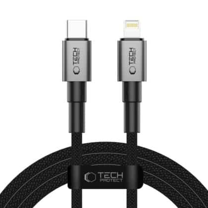 Καλώδιο Tech-Protect Ultraboost DNA Lightning PD 27W/3A 200cm Γκρι