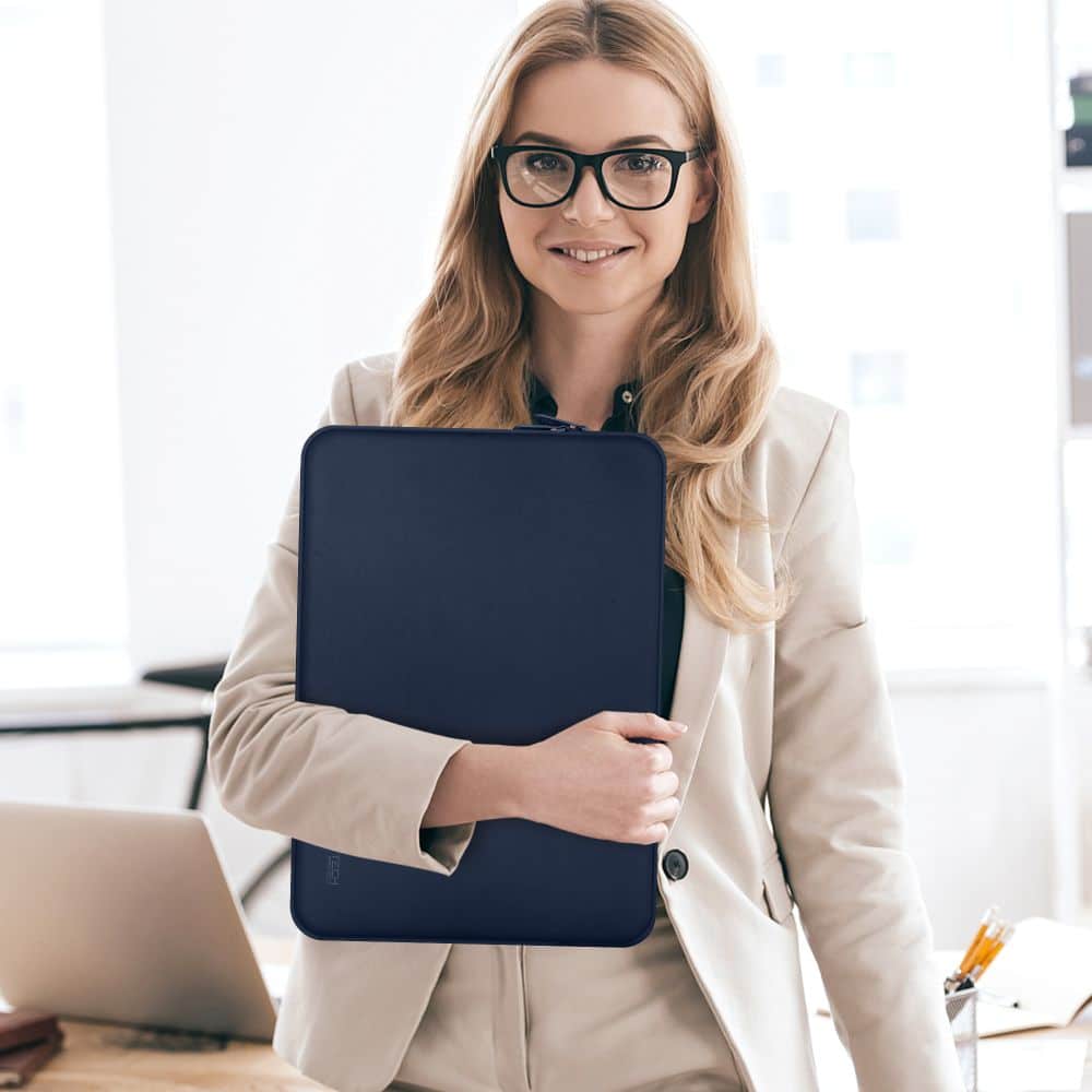 Tech-Protect Νεοπρέν Θήκη Laptop 15-16" Μπλε Ναυτικό - Image 9