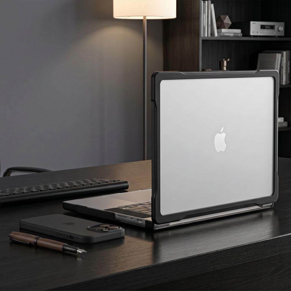 Tech-Protect Velar για MacBook Pro 14 M1-M5 Pro / M5 Pro Max 2021-2026 Μαύρο/Ματ Διάφανο - Image 7