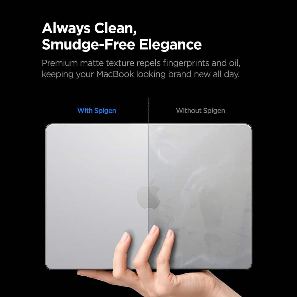 SPIGEN AIRSKIN MACBOOK PRO 14 M1-M5 PRO / M5 PRO MAX 2021-2026 FROST CLEAR - Image 8