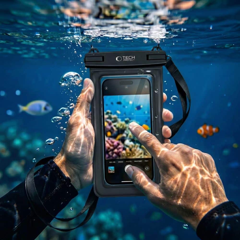 TECH-PROTECT UWC7 UNIVERSAL ΑΔΙΑΒΡΟΧΗ ΘΗΚΗ 6,9 ΙΝΤΣΩΝ ΜΑΥΡΗ - Image 7