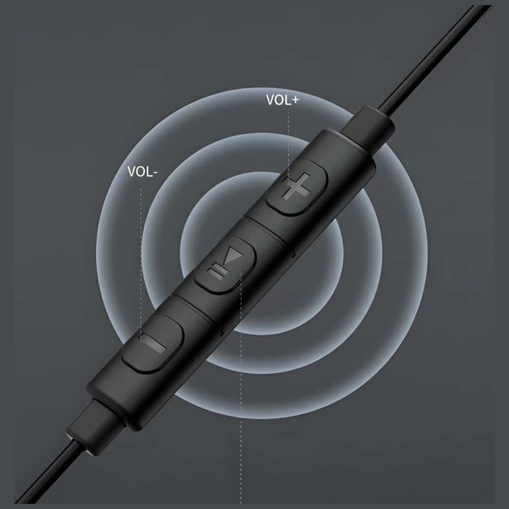 Στερεοφωνικά ακουστικά USB AWEI TC-6-C, μαύρα - Image 6