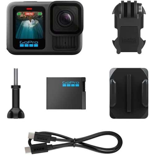Κάμερα δράσης GoPro HERO13 μαύρη 27 MPx 5.3K 60fps μαύρη EU - Image 3