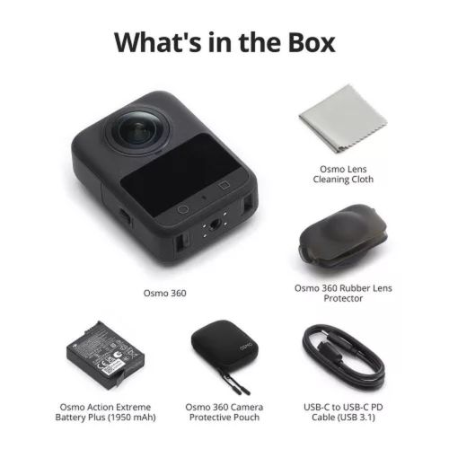 Κάμερα δράσης DJI Osmo 360 Standard Combo Black EU (CP.OS.00000441.04) - Image 2