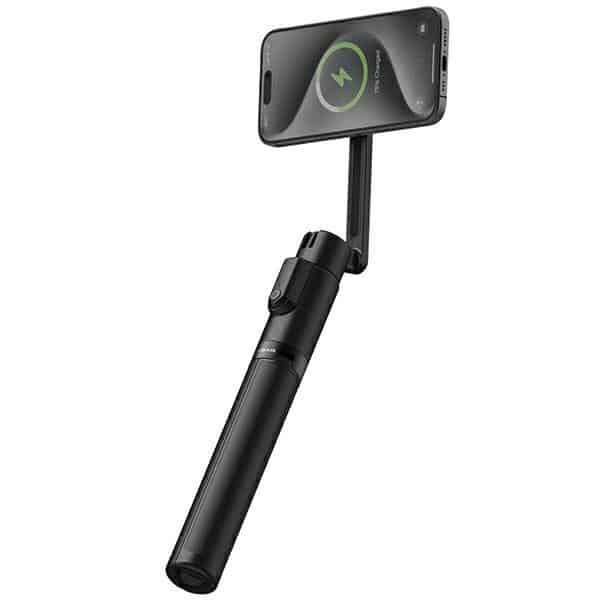 Energea Selfie Stick Bluetooth MagearMagPod μαύρο τρίποδο MagSafe PG-MGPOD-BLK - Image 2