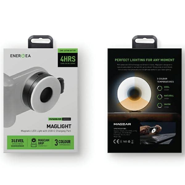 ENERGEA Φορητό φως LED Magear MagLight Μαύρο MagSafe PG-MGLT-BLK - Image 12