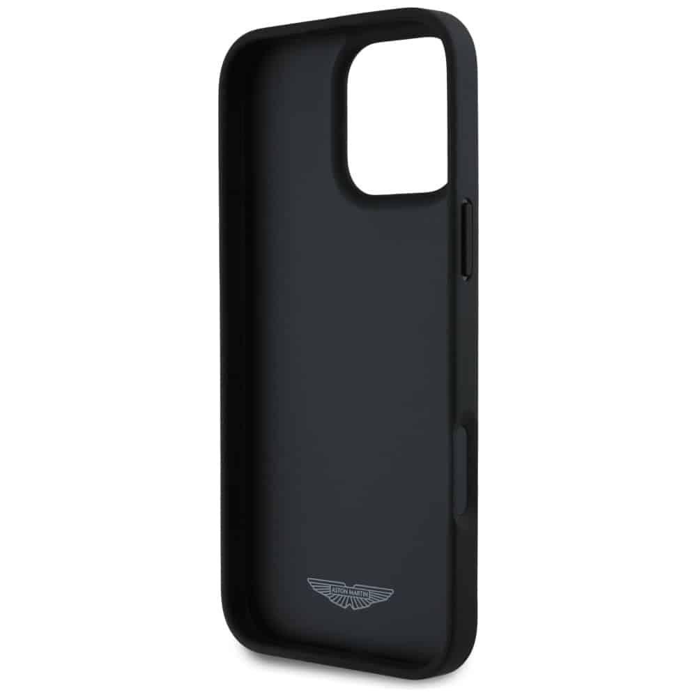 Aston Martin HC Leather Victory Design - θήκη για Apple iPhone 16 Pro - Μαύρο - Image 7