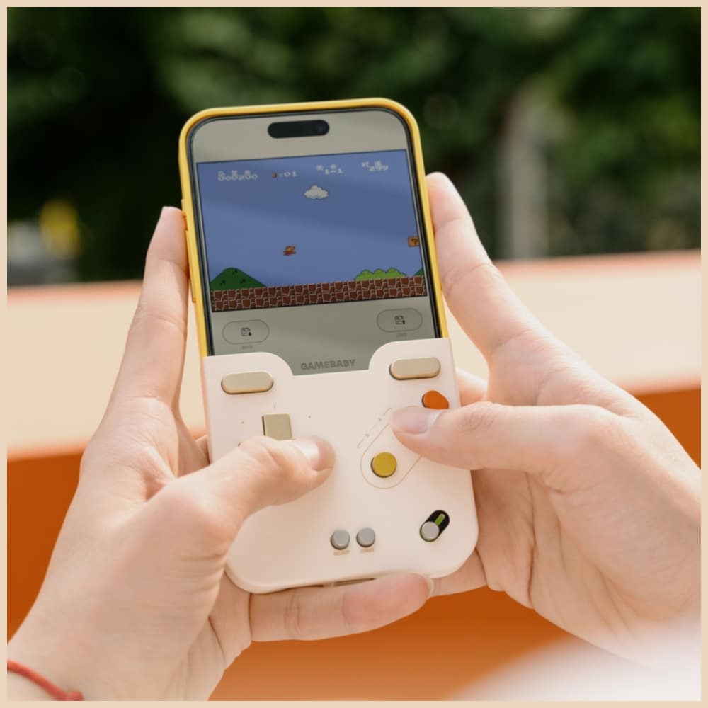 GAMEBABY GAMEBABY - θήκη για Apple iPhone 16 Pro Max - Κίτρινο - Image 6