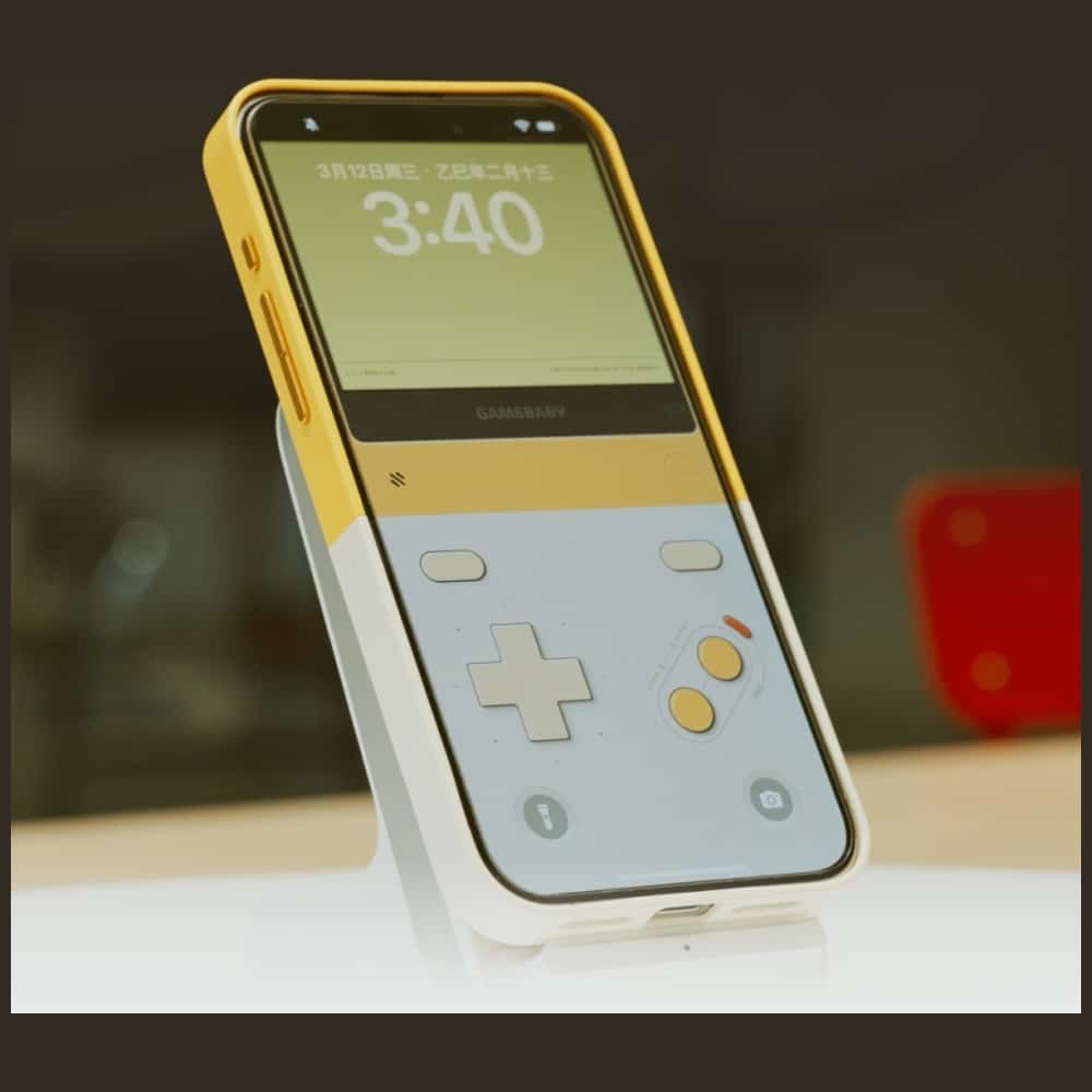 GAMEBABY GAMEBABY - θήκη για Apple iPhone 16 Pro Max - Κίτρινο - Image 7